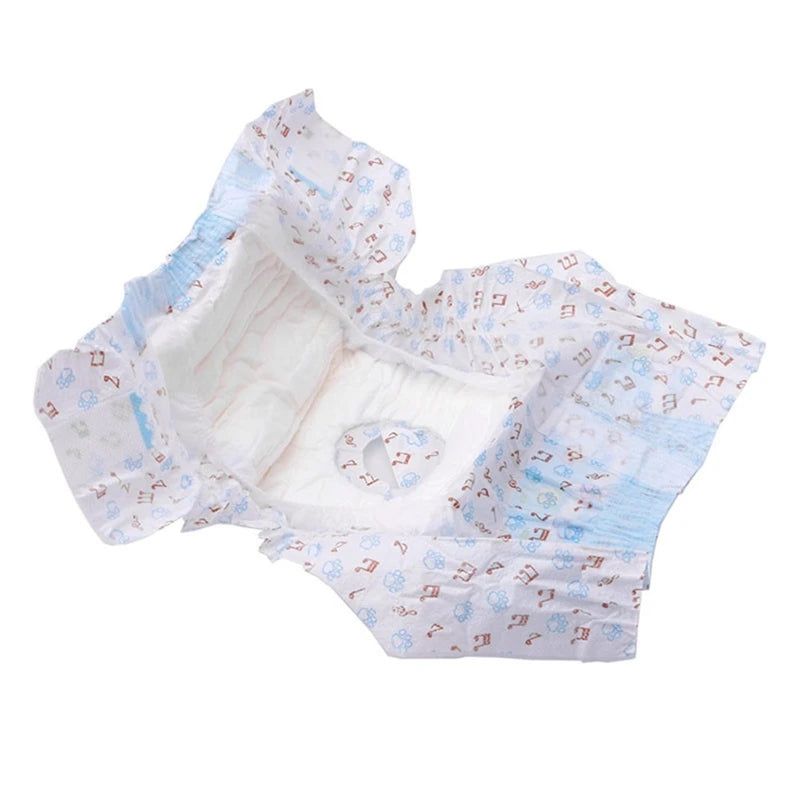 Disposable Dog Diapers – Super Absorbent & Leakproof (Pack of 10/12)
