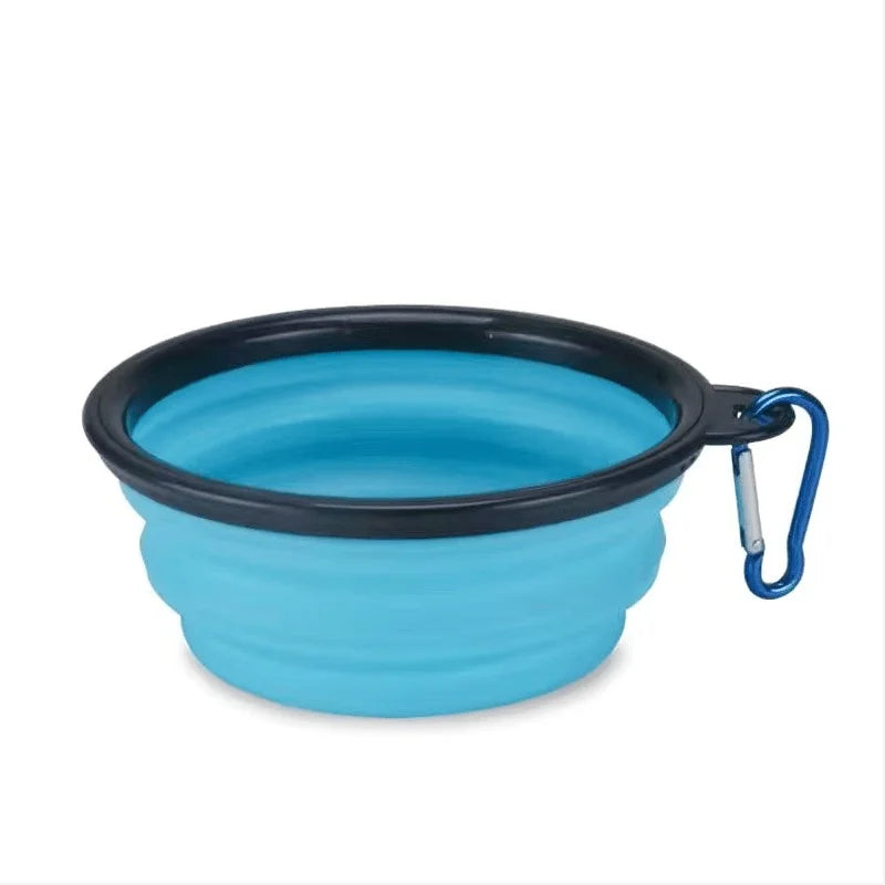 Portable Collapsible Pet Bowl – Silicone Travel Bowl for Dogs & Cats | 350ml