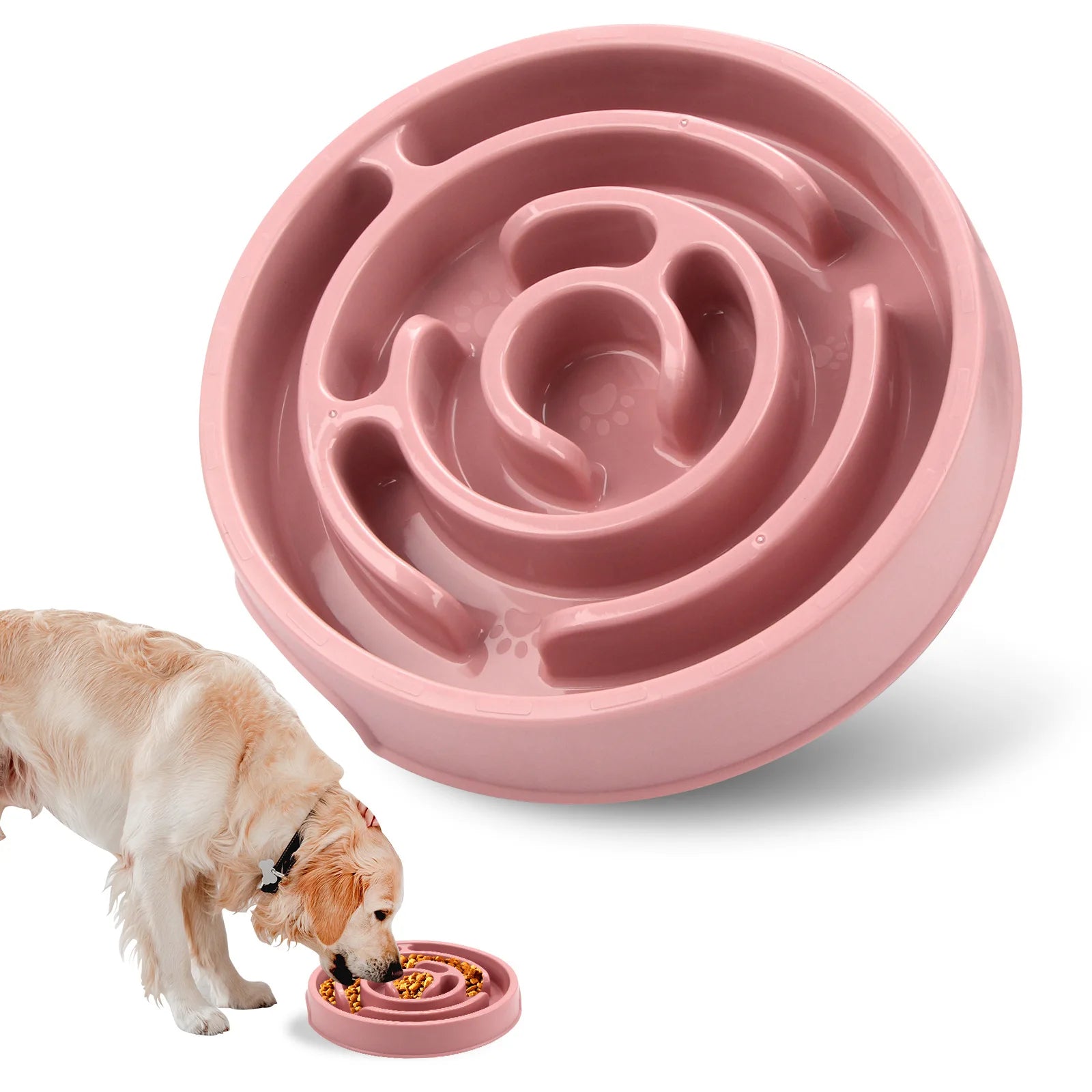 Non-Slip Slow Feeder Bowl for Dogs – Durable & Suitable for All Sizes