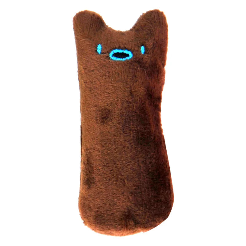 Catnip Velvet Chew Toy – Interactive Plush Toy for Cats & Kittens
