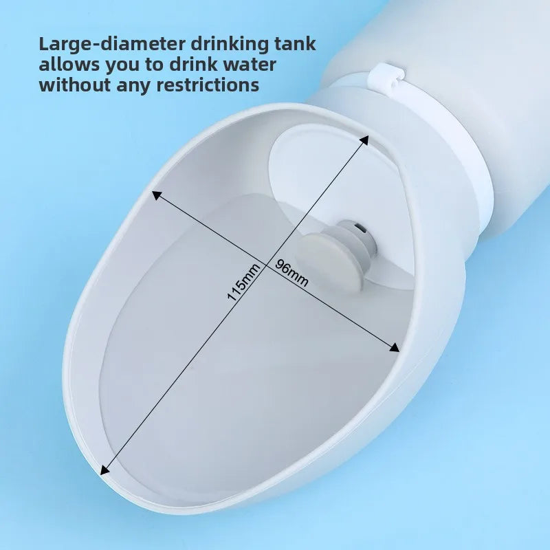 HydroWalk – Portable Foldable Dog Water Bottle & Dispenser 550ML