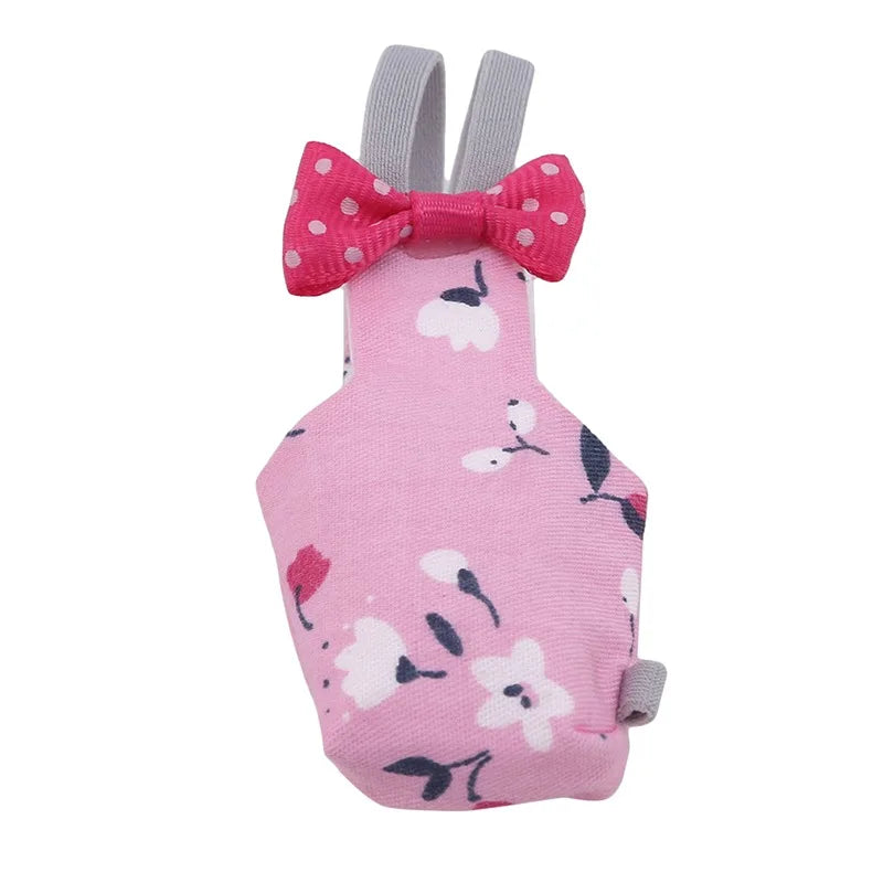 Bird Flight Suit & Diaper with Bowtie – 100% Cotton, Washable
