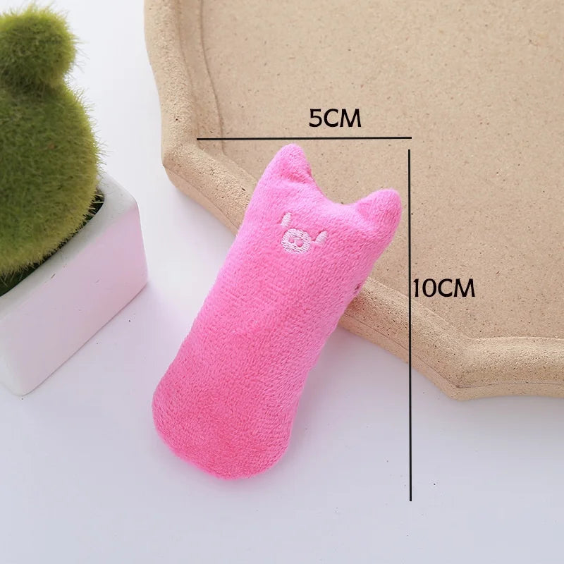 Catnip Velvet Chew Toy – Interactive Plush Toy for Cats & Kittens