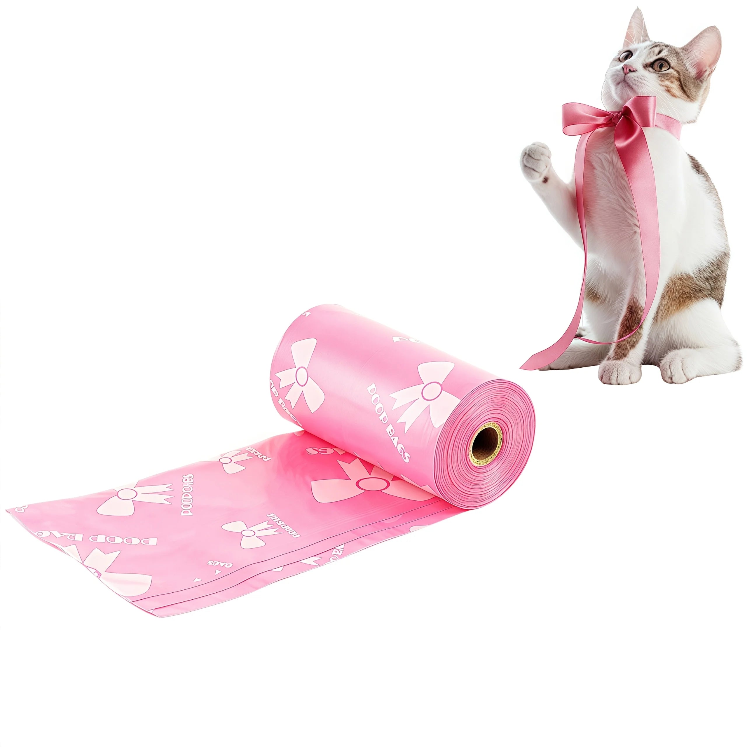 Premium Dog Waste Bags – Extra Thick & Leak-Proof | 8 Rolls / 120 Bags