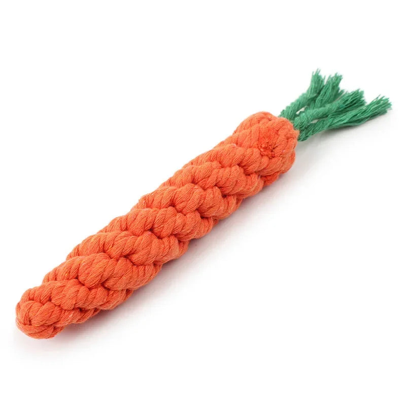Cotton Rope Dog Toy – Chew & Tug Toy for Puppies & Dogs