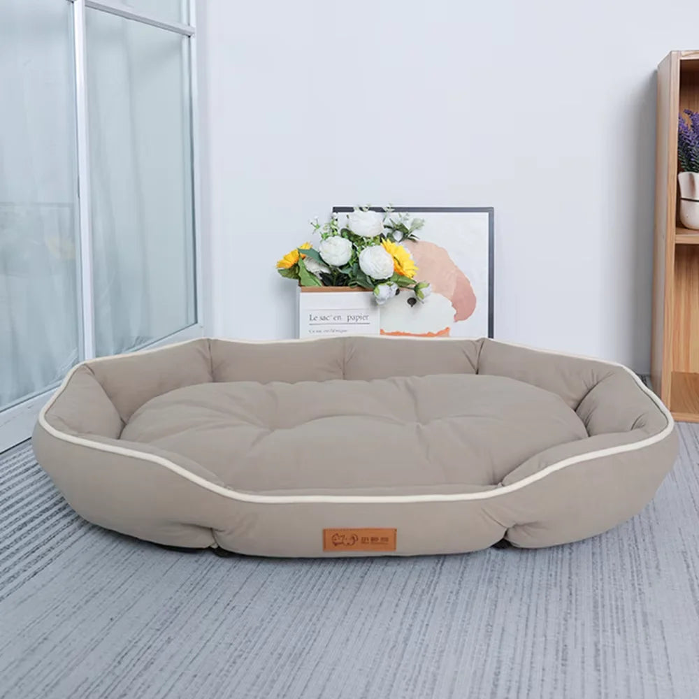 Corduroy Pet Sofa Bed – Cozy Dog & Cat Lounger
