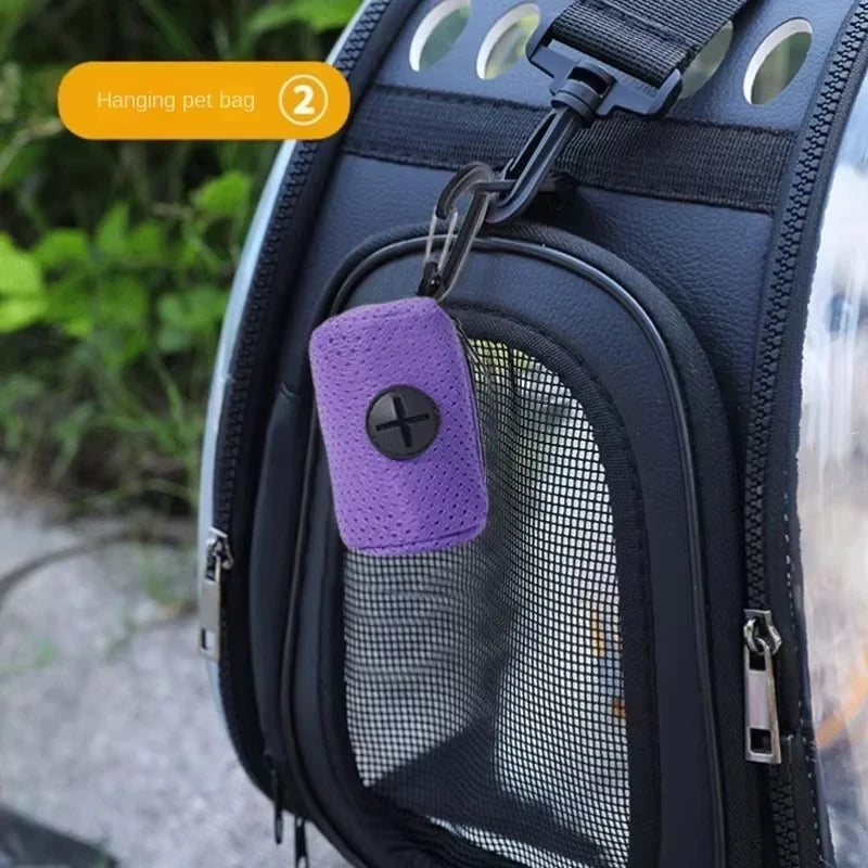 Premium Dog Poop Bag Dispenser – Hands-Free Leash Attachment