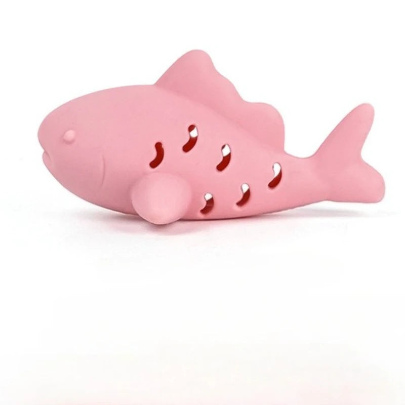 Interactive Fish Chew Toy for Cats – Slow Feeder & Teeth Grinding Kitten Toy