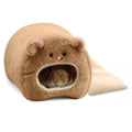 Cozy Small Pet Nest – Winter Warmth Fleece Bed for Hamsters, Rabbits & Squirrels