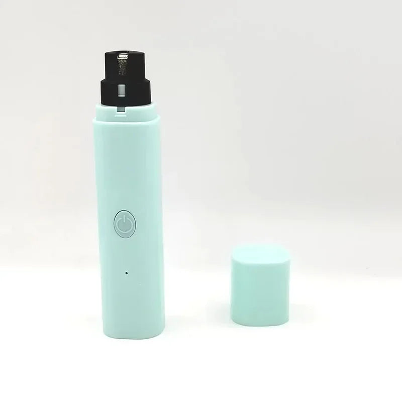 Electric Pet Nail Grinder – Rechargeable USB with LED Light