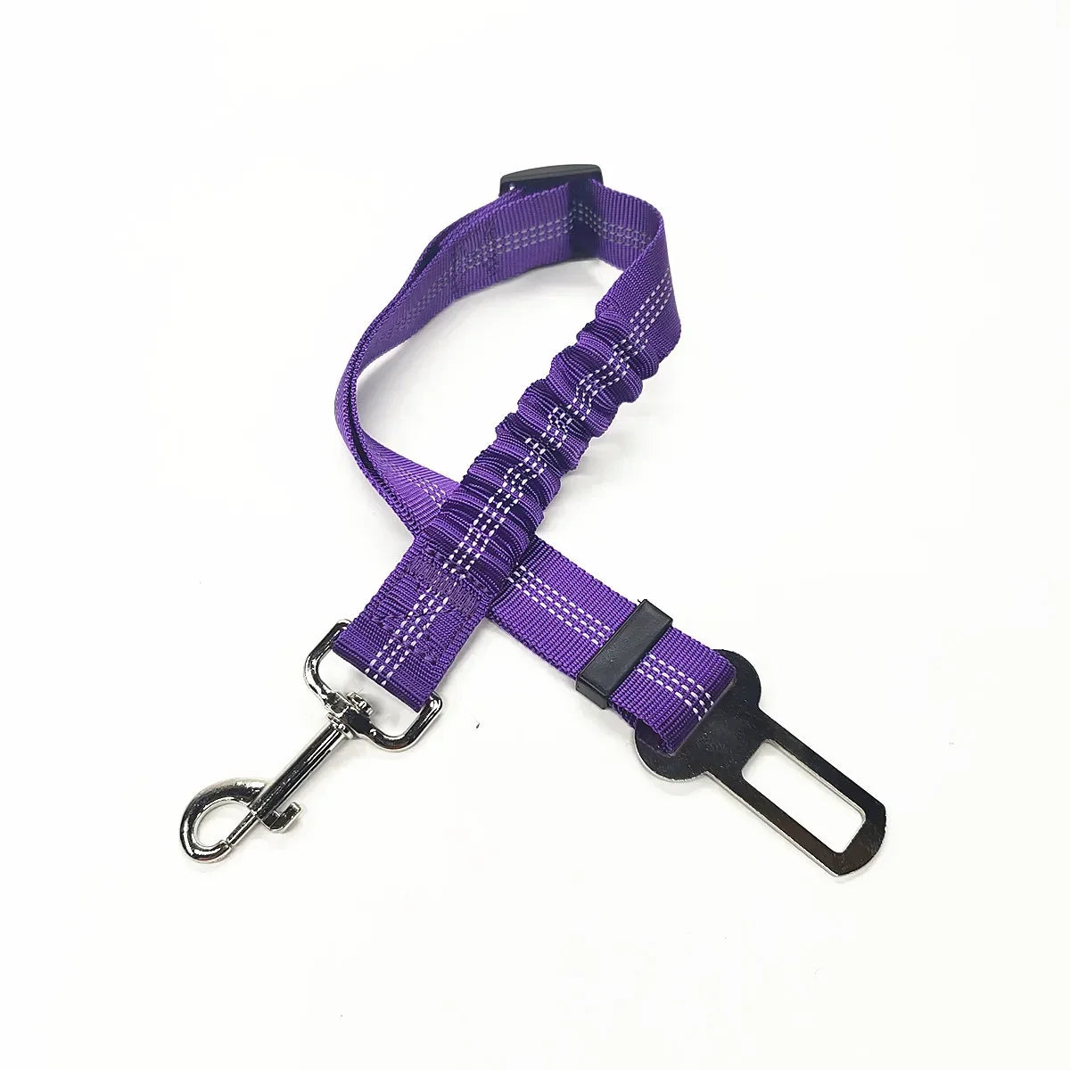 Pet Car Safety Belt – Adjustable Dog & Cat Harness Clip