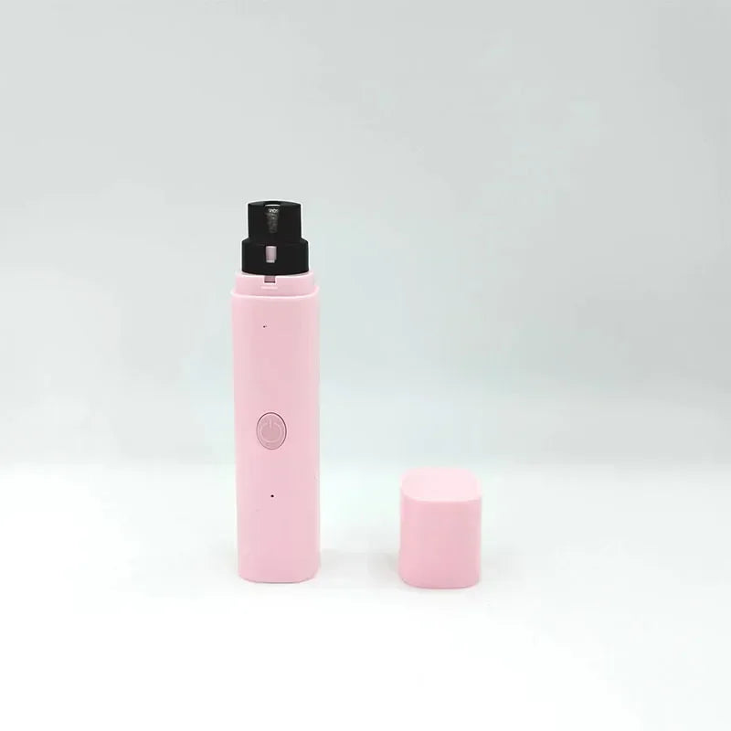 Electric Pet Nail Grinder – Rechargeable USB with LED Light