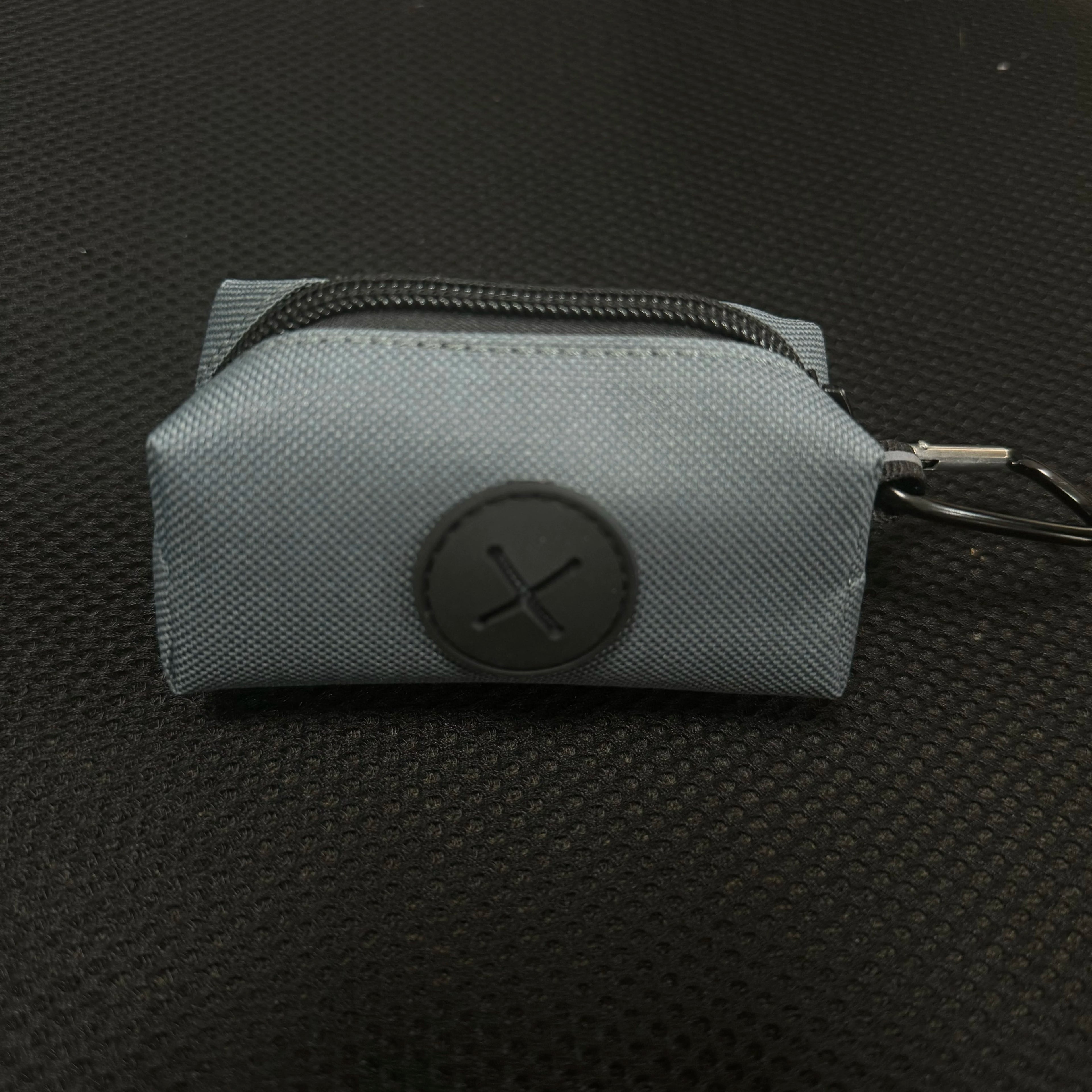 Pet Waste Bag Dispenser with Carabiner Clip – Durable Canvas Holder for Dogs