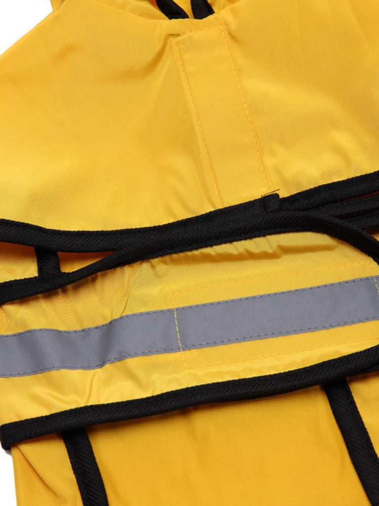 Dog Raincoat – Waterproof & Windproof Jacket for Medium & Large Dogs
