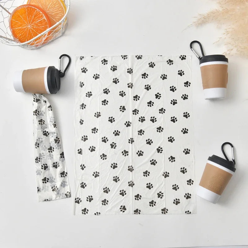 Coffee Cup Pet Waste Bag Dispenser – Portable Dog Walking Accessory