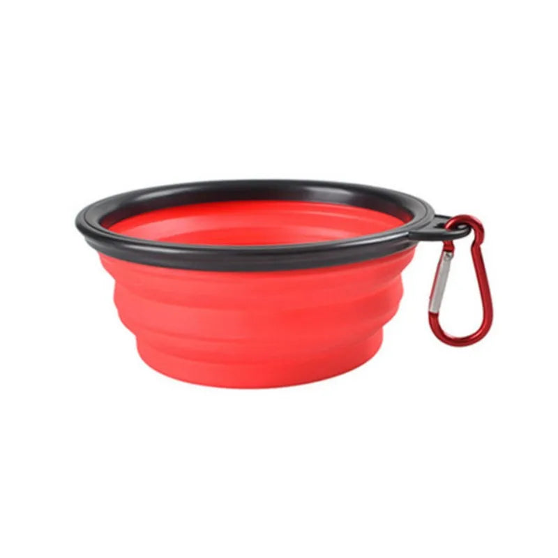 Portable Collapsible Pet Bowl – Silicone Travel Bowl for Dogs & Cats | 350ml