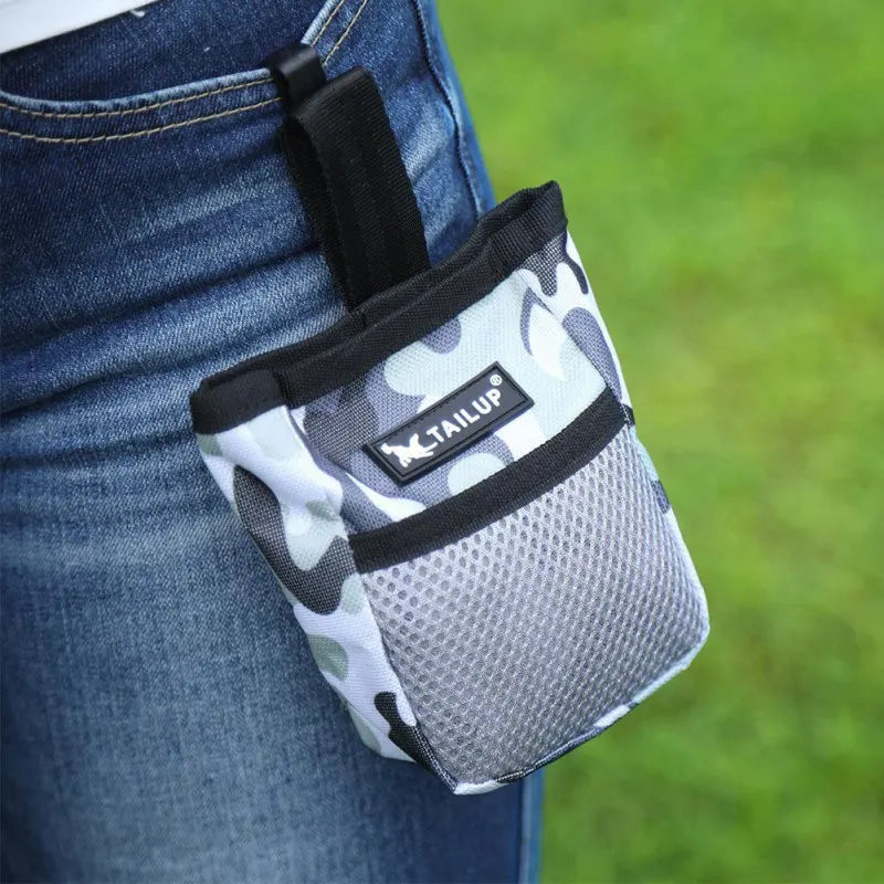 Dog Training Treat Pouch – Hands-Free Waist Bag for Snacks, Rewards & Agility Training