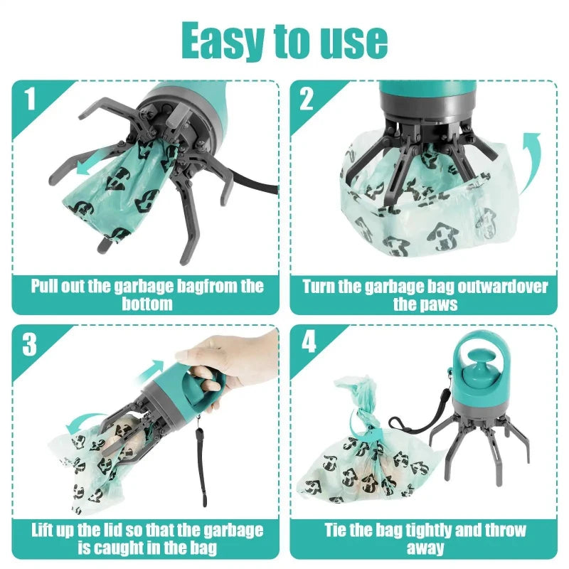 EasyScoop – Portable No-Touch Pet Waste Picker