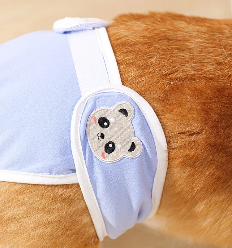 Reusable Female Dogs Diaper Pants Sanitary Female Dog Pants Diapers for Dogs Menstruation Pet Cat Physiological Safety Pants