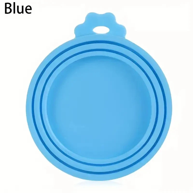 Reusable Silicone Pet Can Lid – BPA-Free Food Cover for Dog & Cat Cans