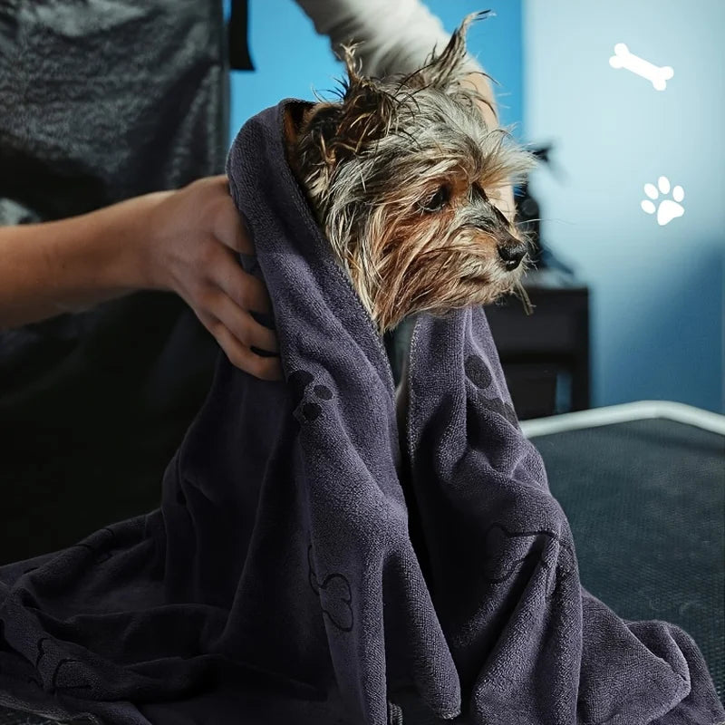 Premium Microfiber Dog Towel – Fast-Drying & Ultra-Absorbent