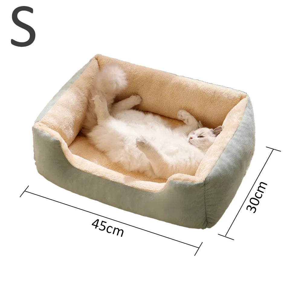Plush Pet Bed for Cats & Dogs | Soft Breathable Cushion