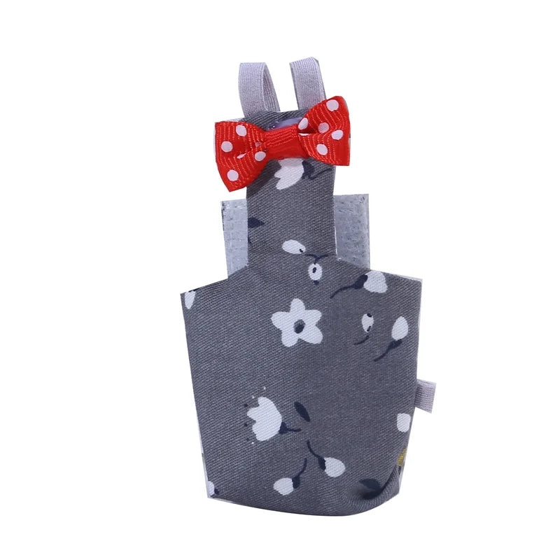 Bird Flight Suit & Diaper with Bowtie – 100% Cotton, Washable