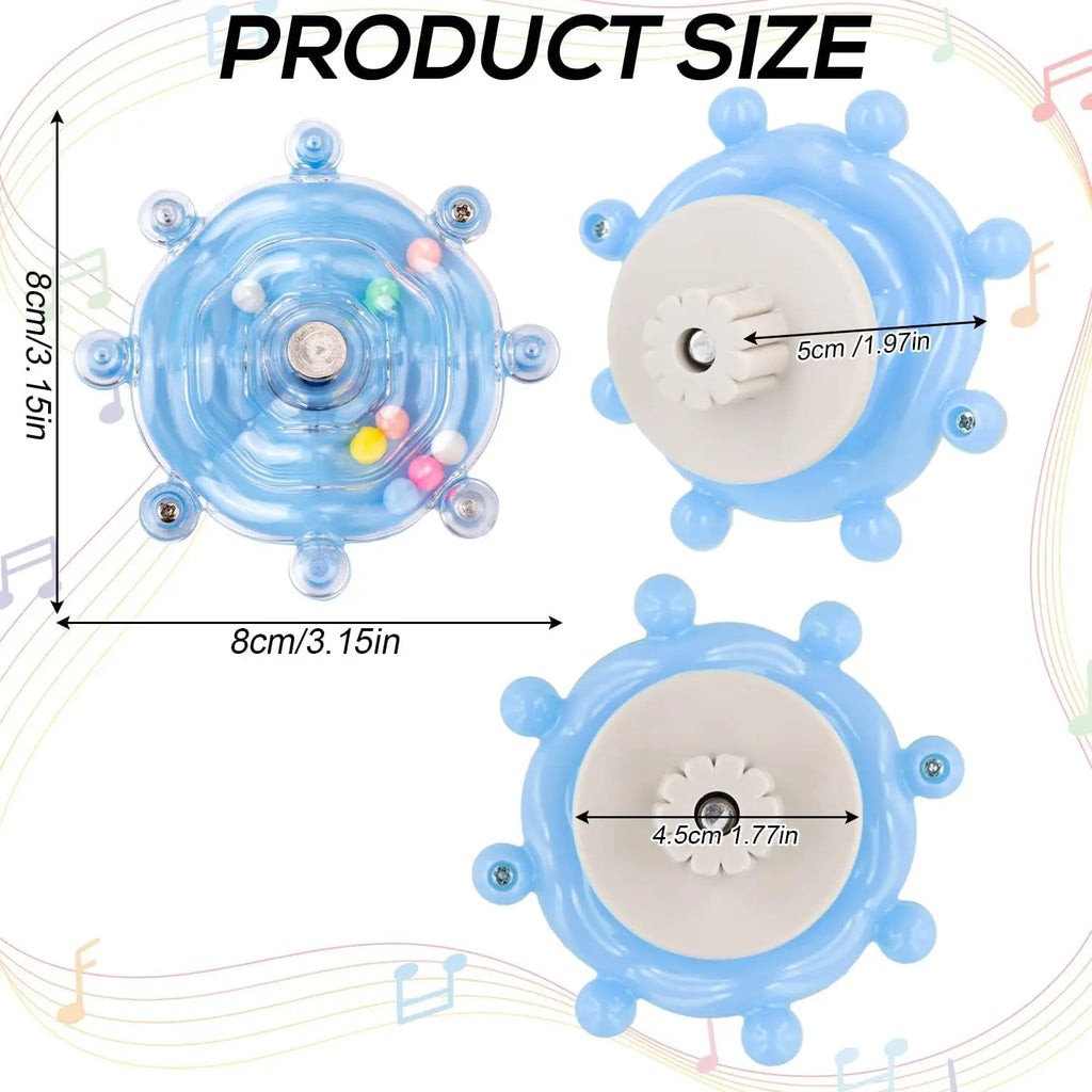 Rotating Treat Dispenser Toy for Parrots & Birds – Mental Stimulation & Enrichment