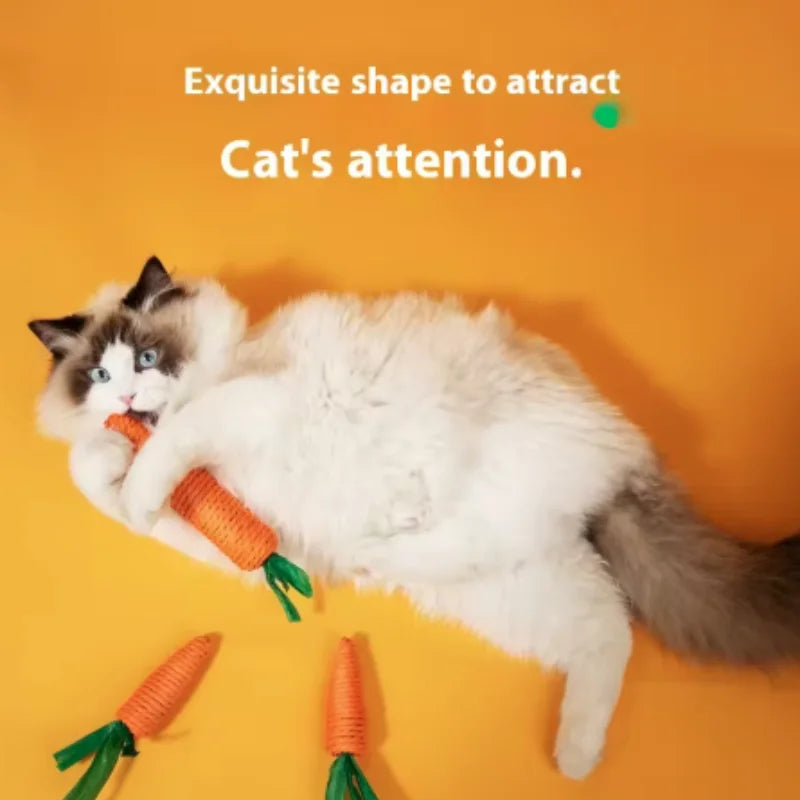 Cat Teething & Play Stick — Interactive Chew Toy for Cats