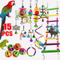 Parrot Toy Set – Swing, Bell & Ladder Training Kit