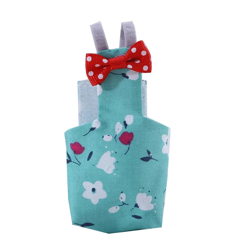 Bird Flight Suit & Diaper with Bowtie – 100% Cotton, Washable