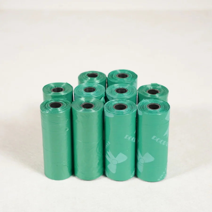 Premium Dog Waste Bags – Extra Thick & Leak-Proof | 8 Rolls / 120 Bags
