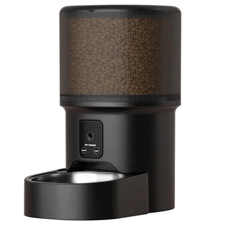 Smart Automatic Pet Feeder with Camera – WiFi, Voice Control & Timed Feeding for Cats & Dogs