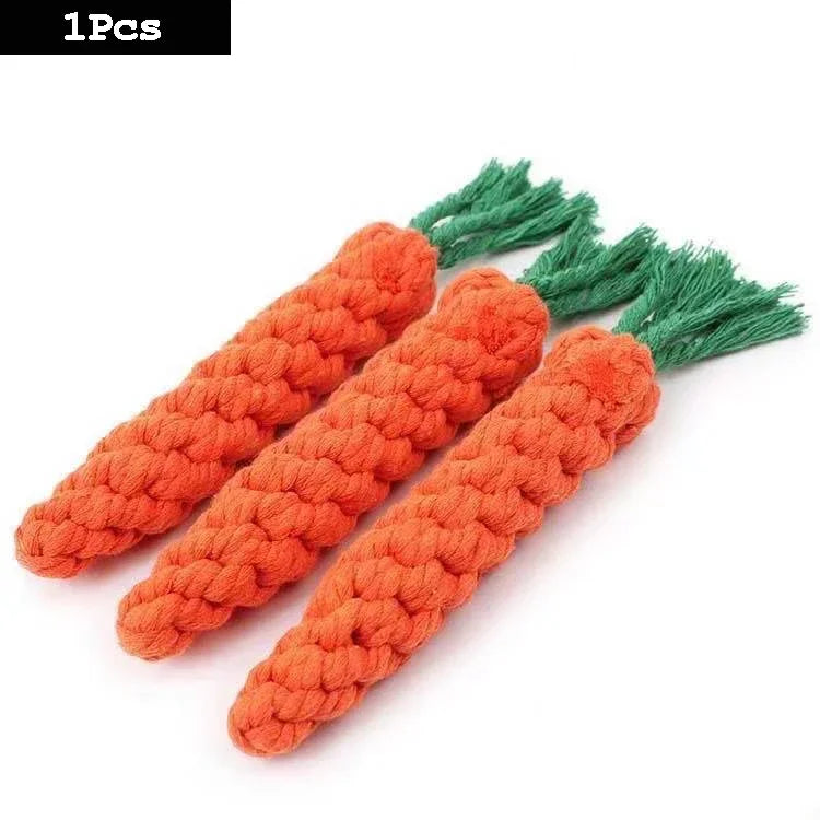Cotton Rope Dog Toy – Chew & Tug Toy for Puppies & Dogs