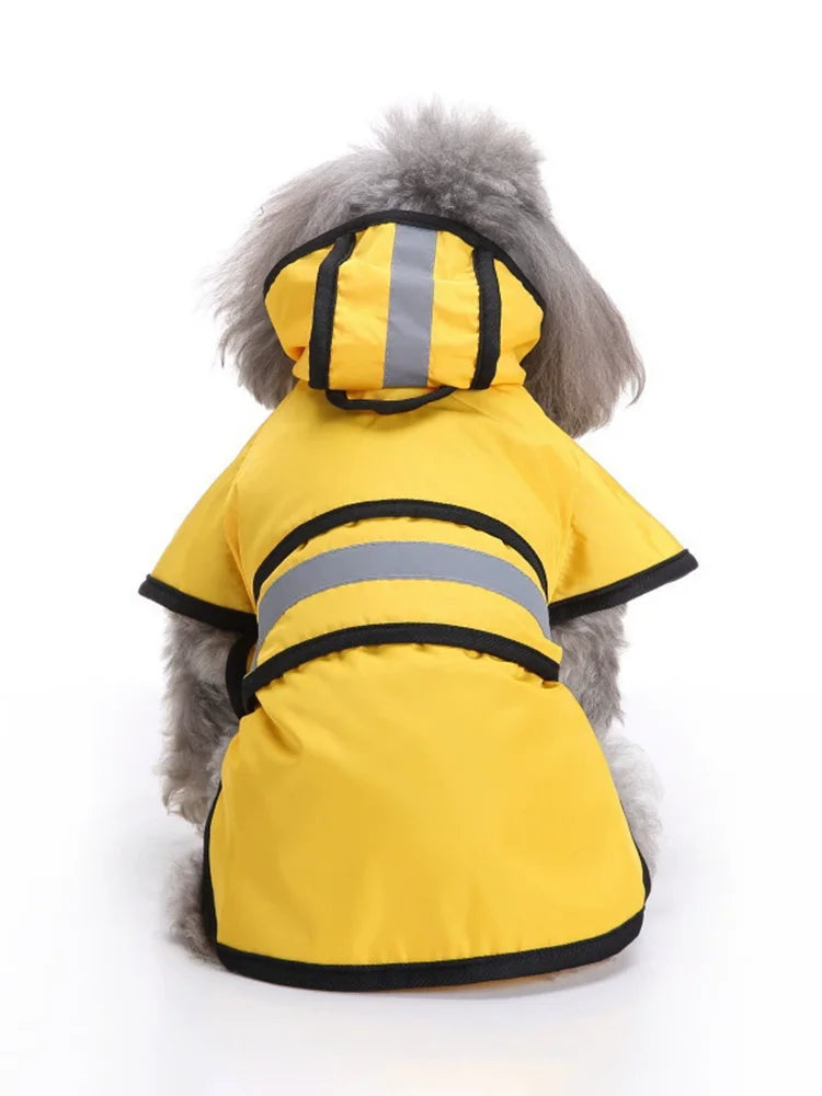 Dog Raincoat – Waterproof & Windproof Jacket for Medium & Large Dogs