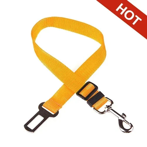 Pet Car Safety Belt – Adjustable Dog & Cat Harness Clip