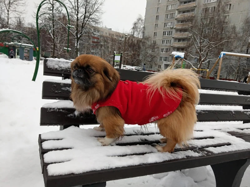Soft Fleece Pet Vest Jacket with D-Ring | Dog & Cat Winter Coat