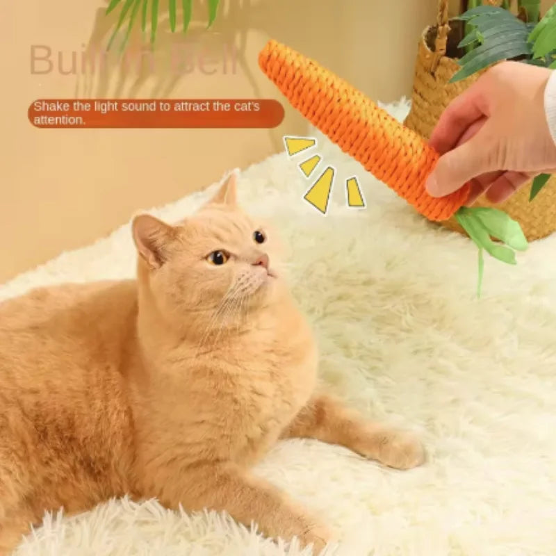 Cat Teething & Play Stick — Interactive Chew Toy for Cats