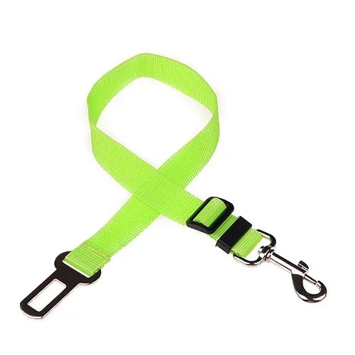 Pet Car Safety Belt – Adjustable Dog & Cat Harness Clip