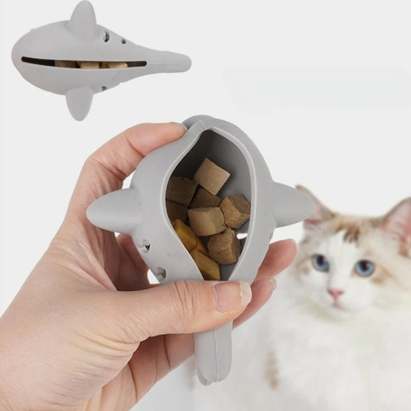 Interactive Fish Chew Toy for Cats – Slow Feeder & Teeth Grinding Kitten Toy
