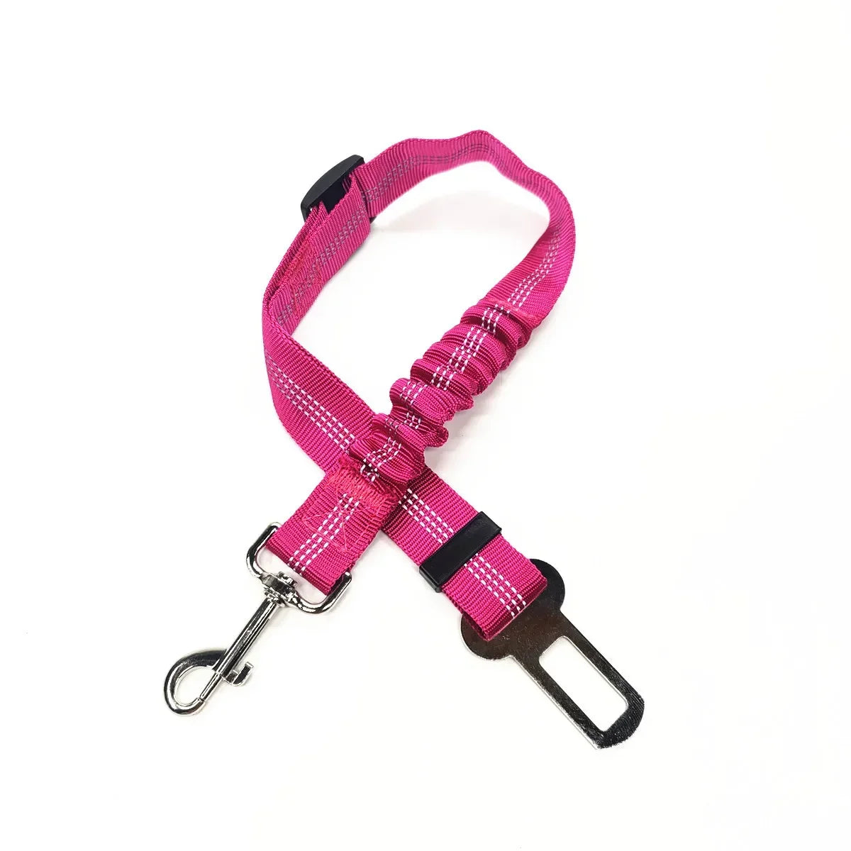 Pet Car Safety Belt – Adjustable Dog & Cat Harness Clip