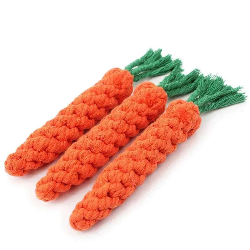 Cotton Rope Dog Toy – Chew & Tug Toy for Puppies & Dogs