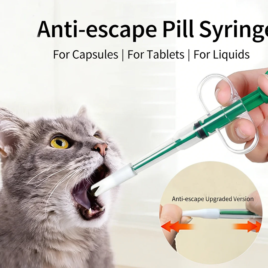 Portable Pet Water & Medicine Dispenser – For Dogs & Cats
