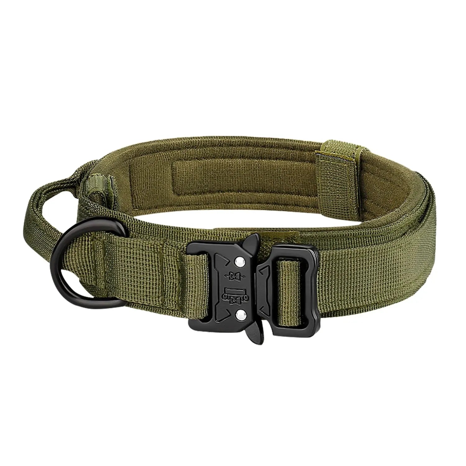 Tactical Dog Collar – Heavy-Duty Nylon with Metal Buckle | M, L, XL