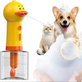 Electric Pet Foam Bath Dispenser – USB Rechargeable | Dog & Cat Grooming
