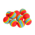 Rainbow Sponge Ball Toy for Cats & Dogs – Interactive Chew, Rattle & Scratch Play Balls