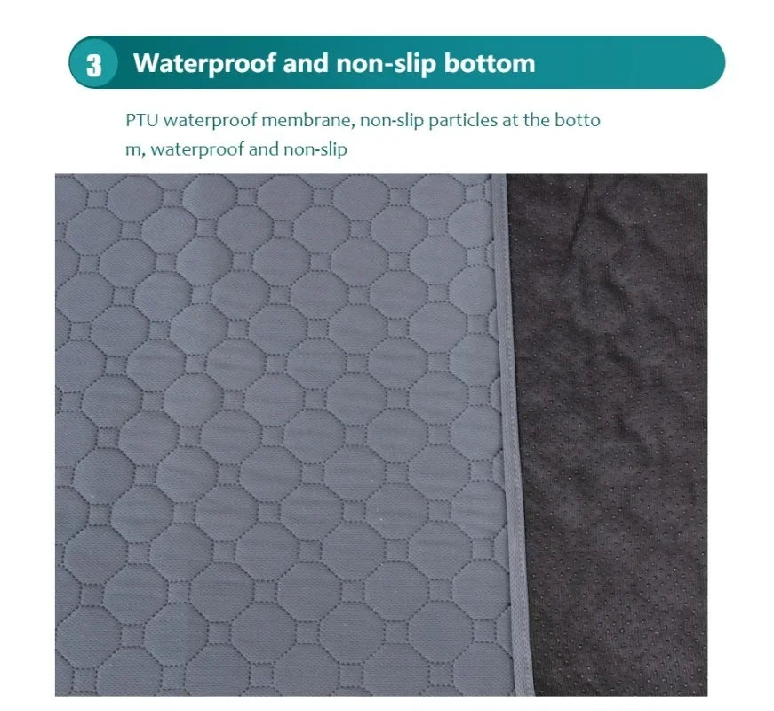 Premium Washable Dog Training Pad & Pet Protection Mat