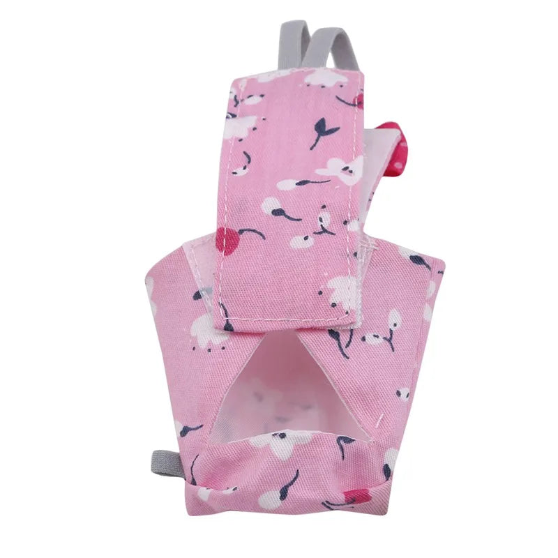 Bird Flight Suit & Diaper with Bowtie – 100% Cotton, Washable