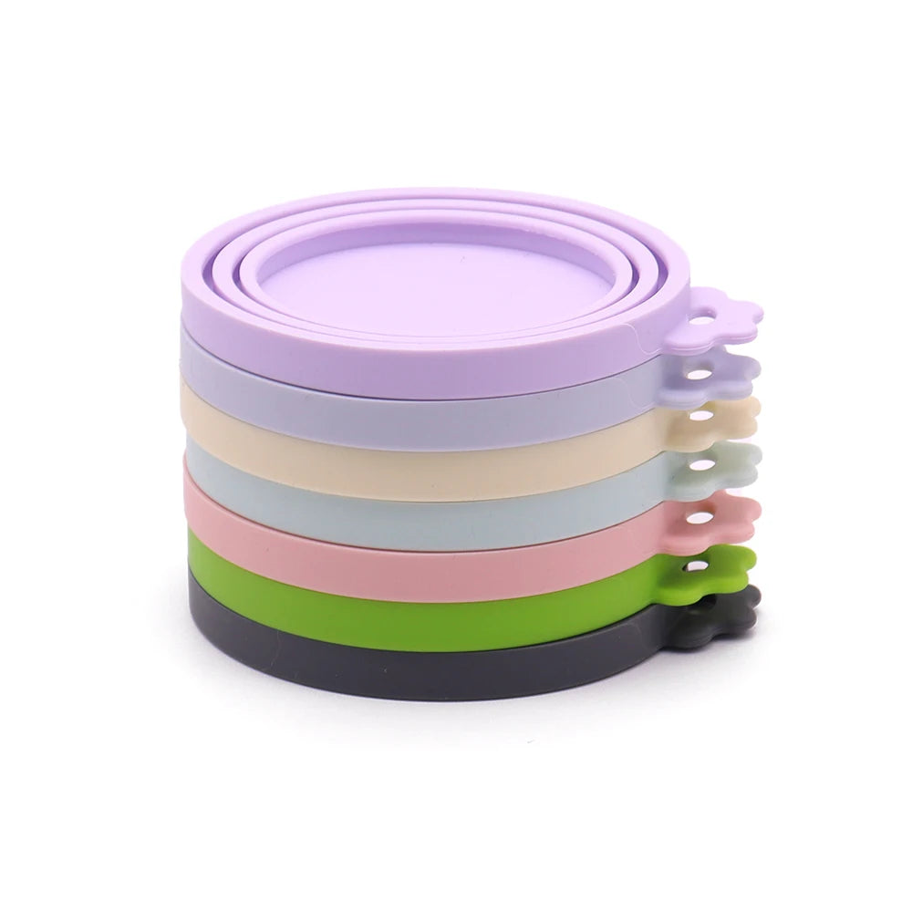 Reusable Silicone Pet Can Lid – BPA-Free Food Cover for Dog & Cat Cans