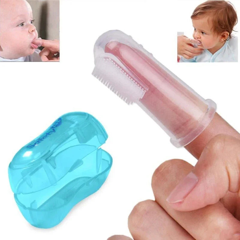 Pet Finger Toothbrush – Silicone Teeth Cleaner for Dogs